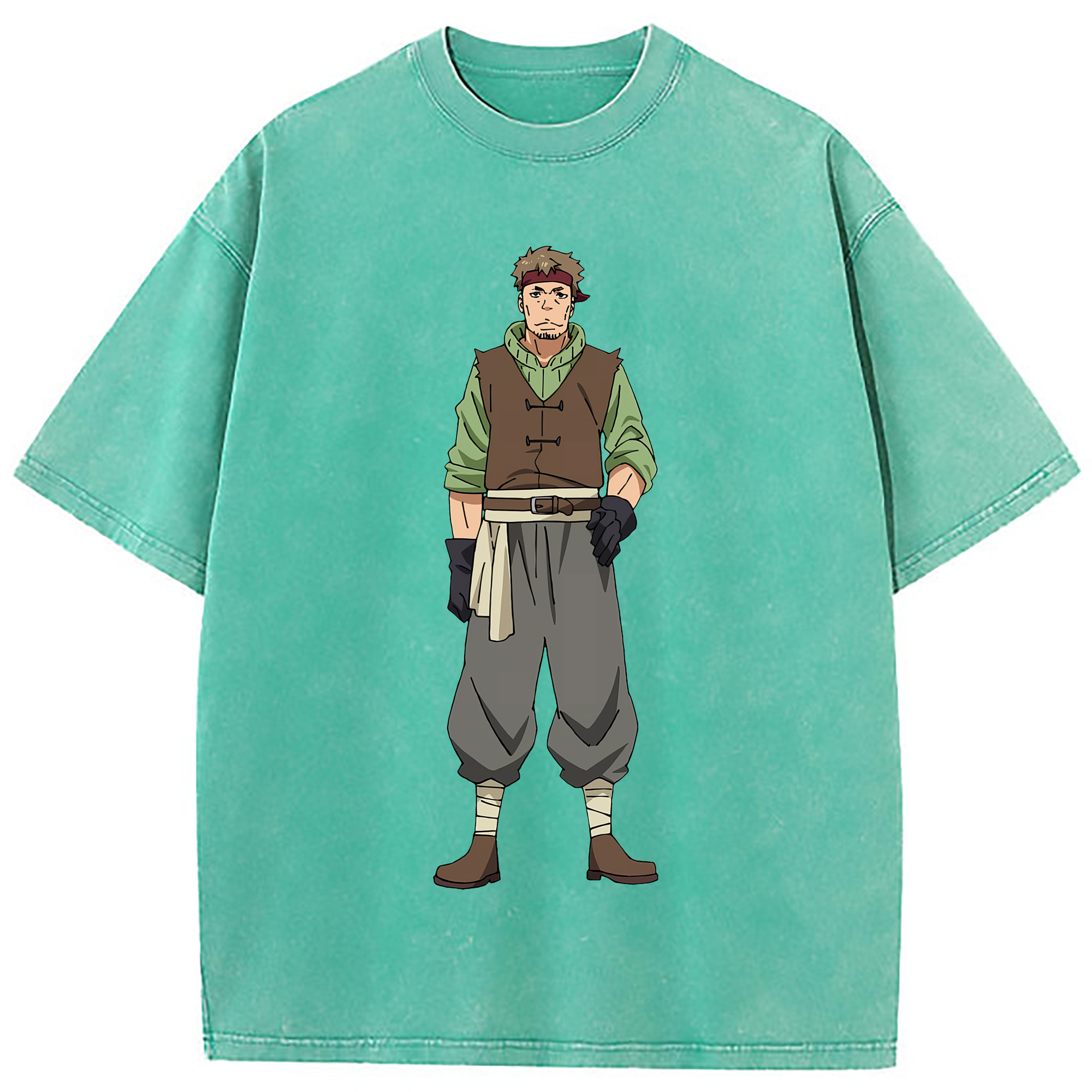 （画像用） 転スラ Regarding Reincarnated to Slime 綿100% ヴィンテージ風 半袖Tシャツ（フロントプリント）